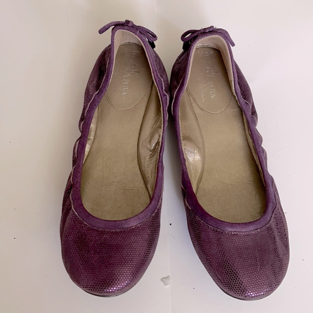 Cole Haan Maria Sharapova metallic purple …